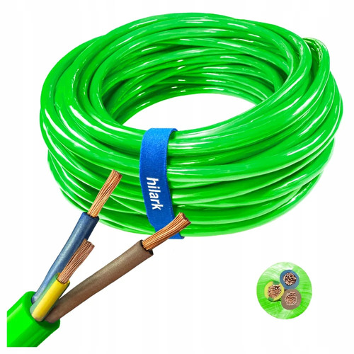 H07bq kabel 3g2 5mm2 grün - h07bq-f, 3g2,5mm2