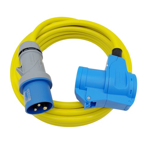 Cee campingkabel 16a mennekes - 16a,