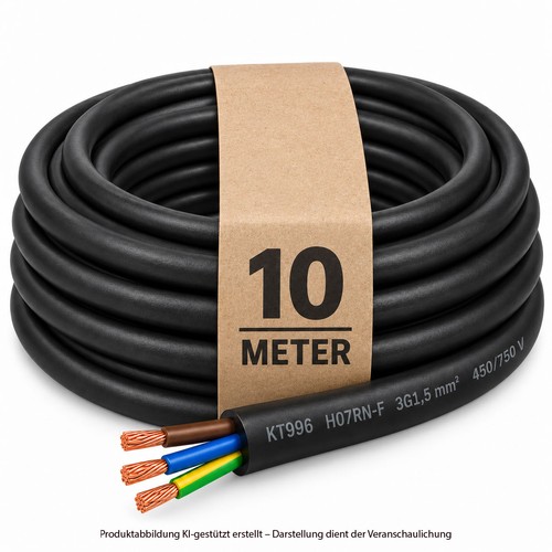 H07rn 3x1 5mm 3g1 - h07rn-f, 3g1,5