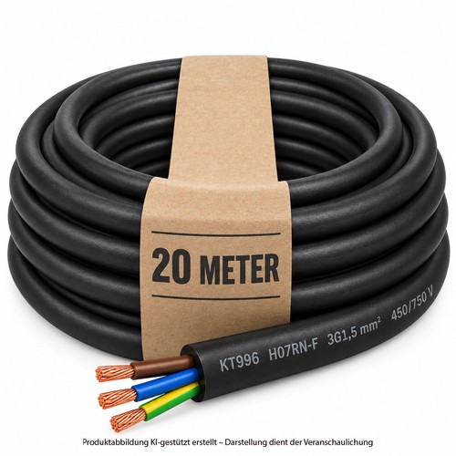 H07rn 3x1 5mm 3g1 - 3x1,5mm², 3g1,5