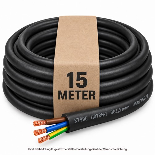 H07rn 3x1 5mm 3g1 - h07rn-f, 3g1,5